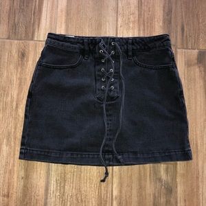 Pacsun lace up skirt